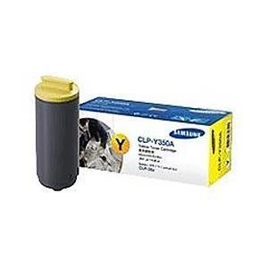 Samsung CLPY350A Yellow Laser Toner Ink Cartridge