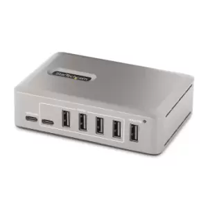 StarTech.com 10-Port USB-C Hub - 8x USB-A/2x USB-C - Self-Powered...