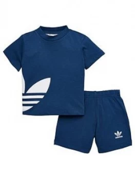 Adidas Originals Boys Big Trefoil Short Set