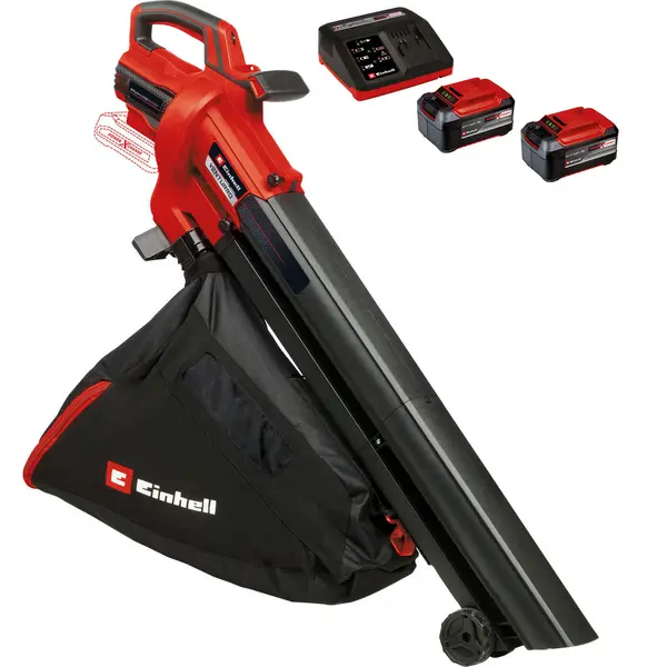 Einhell VENTURRO 18/210 18v Cordless Brushless Leaf Blower and Vacuum VENTURRO 18/210 Batteries: 2 x 5.2ah Li-ion