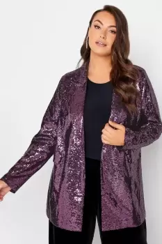 Sequin Embellished Blazer