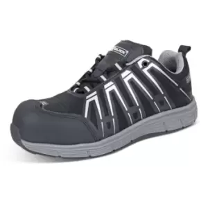 Trainer S3 Non-Metallic Black/Grey - Size 4