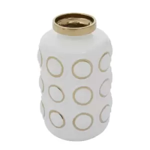 Olivia's Boutique Hotel Collection - Gold Circle Vase Large Outlet