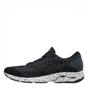 Mizuno WaveKnit R2 Mens Running Shoes - Blk/Blk/Blue