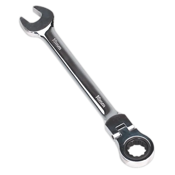 Genuine SEALEY RRCW18 Reversible Ratchet Combination Spanner18mm