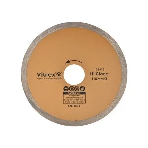 Vitrex Hi Glaze Diamond Blade 180mm