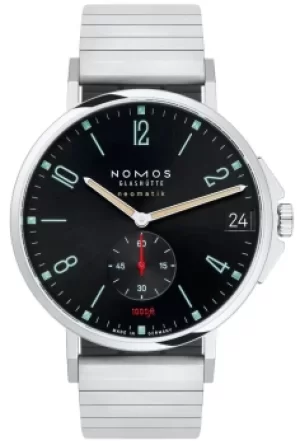 Nomos Glashutte Watch Tangente Sport Neomatik 42 Date Marine Black Sapphire Crystal