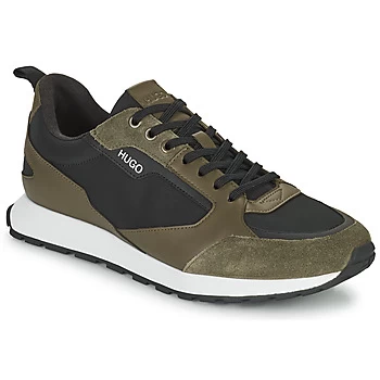 Hugo Boss Icelin Nylon Runner Trainers Brown 301 Men