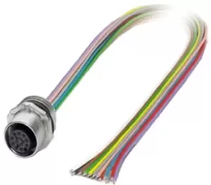 Phoenix Contact Sacc-E-Fs-12Con-M16/0,5 Sco Sensor Cord, 12P, M12 Rcpt-Free End