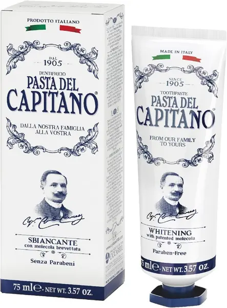 Pasta del Capitano 1905 Whitening Toothpaste 75ml