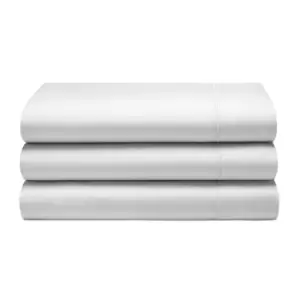 Belledorm Cotton Sateen 1000 Thread Count Flat Sheet (Emperor) (White)