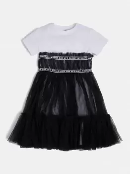 Guess Kids Tulle Insert Dress