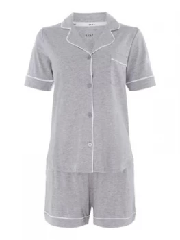 DKNY Jersey short PJ set Grey