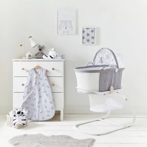 Breathable Bassinet - Marl Grey