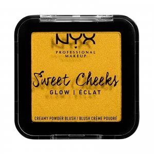 NYX Professional Makeup Powder Blusher Blush Glow 5ml (Various Shades) - Silence is Golden