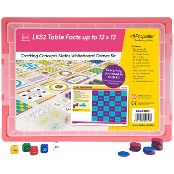 LKS2 Cracking Table Facts Pack of 20 - Propeller