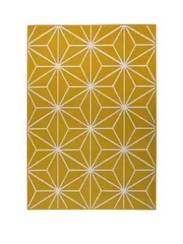 Maestro Ochre Star Rug 160X230