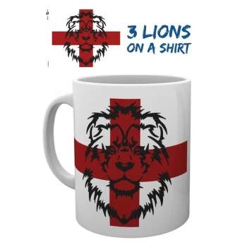 England - 3 Lions Mug