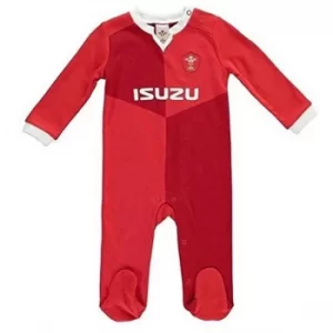 Wales RU Sleepsuit 6/9 mths QT