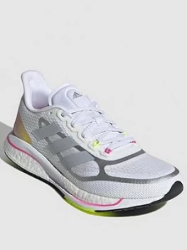 adidas Supernova + - White/Pink, Size 4, Women