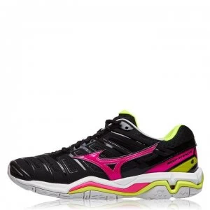 Mizuno Wave Stealth 4 Netball Trainers - Black