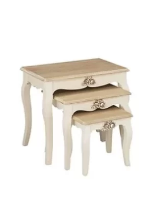 Lpd Furniture Juliette Nest Of 3 Tables