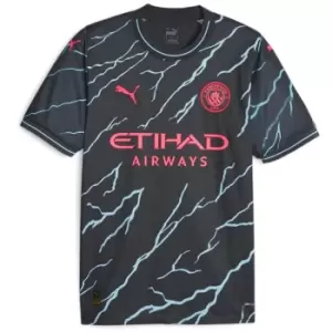 Puma Manchester City Third Shirt 2023 2024 - Blue