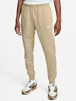 Nike NSW Club Fleece Joggers - Beige, Beige, Size L, Men