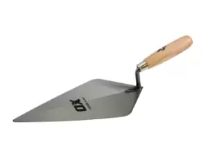 OX Tools OX-T017428 OX Trade Brick Trowel London - Wooden Handle 11" / 280mm