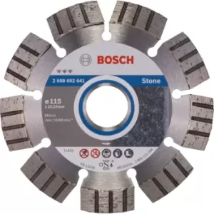 Bosch Best Stone Diamond Cutting Disc 115mm