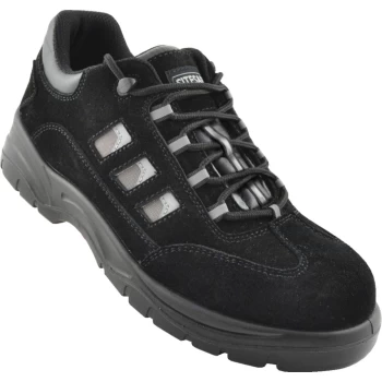 TNS104 Black Safety Trainers - Size 4