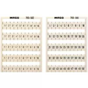 Wago 793-3503 Terminal Block Marker, 11-20 Legend