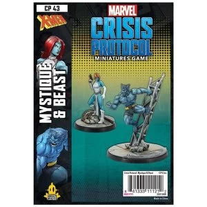 Marvel Crisis Protocol Miniatures Game - Beast and Mystique