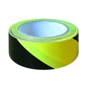 Black And Yellow Hazard Tape Pack of 6 HZT3348