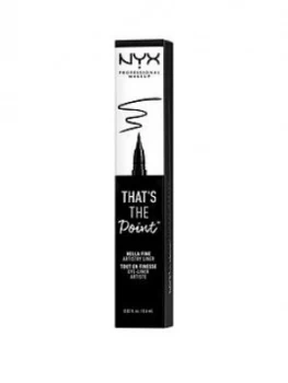 Nyx Professional Makeup That039S The Point Eyeliner Hella Fine