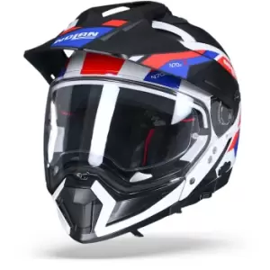 Nolan N70-2 X Grandes Alpes 26 Metal White Blue Red XS