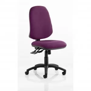 Eclipse XL Lever Task Operator Chair Bespoke Colour Purple