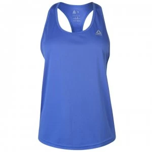 Reebok Logo Tank Top Ladies - Crush Cobalt