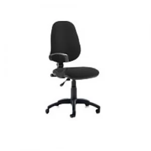 Task Office Chair Eclipse I Lever Black Fabric With Loop Arms