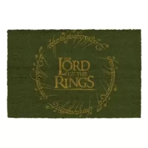 Lord of the Rings Doormat Logo 60 x 40 cm