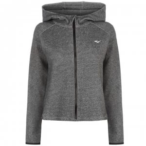 Everlast Open Back Zipped Hoody Ladies - Charcoal Marl