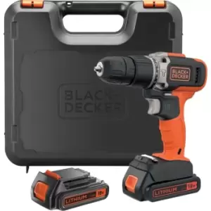 Black + Decker BCD003C2K-GB Hammer Drill