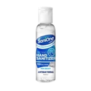 SaniOne 70% Alcohol Antibacterial Hand Sanitiser Gel (100ml)