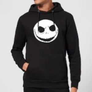 Disney The Nightmare Before Christmas Jack Skellington Black Pullover Hoodie - L - Black