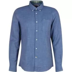 Barbour Ramport Tailored Shirt - Blue