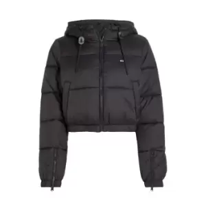 Tommy Jeans Tjw Crp Hooded Puffer - Black