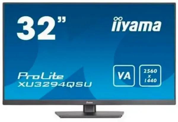 iiyama ProLite 31.5" XU3294QSU-B1 Quad HD LCD Monitor