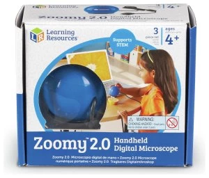 Learning Resources Zoomy 2.0 Handheld Microscope Blue.