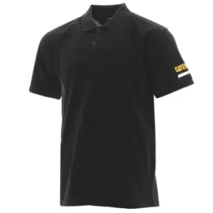 Essentials Polo Shirts Black Small