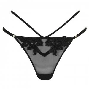 Ann Summers Sensual Siren Thong - Black